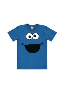 Футболка Easyfit Cookie Monster - Лицо LOGOSHIRT, цвет Azure Blue