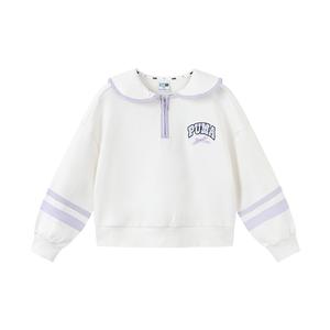 PUMA Свитшот Sportstyle Series Raw White для детей 3-7 лет