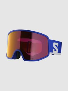 Очки для сноуборда Salomon Sentry Pro Sigma Race Blue +Bonus Lens Goggle, sigma poppy red