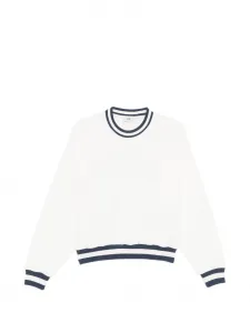 Свитшот с полосками и логотипом Autry, белый