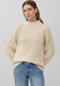 Джемпер s.Oliver MIT ÜBERSCHNITTENEN SCHULTERN, Helles Sand/Beige