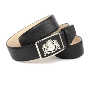 Кожаный ремень Anthony Crown Anthoni Crown, черный