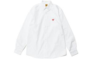 Оксфордская рубашка с длинным рукавом HUMAN MADE Белая