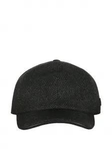 Бейсболка с елочным узором Moorer, зеленый