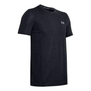Футболка men's seamless wave short sleeve black Under Armour, черный