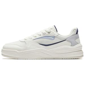 ANTA Резиновые противоскользящие высотные low top скейтборд кроссовки men's белый синий