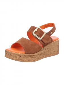 Сандалии на плоской подошве Tamaris, коричневый