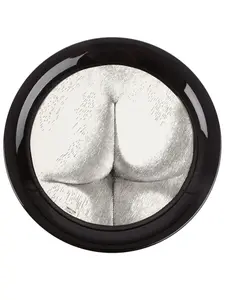 Поднос с рисунком Fornasetti, черный