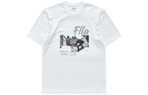 FILA FUSION Футболка Street Sport мужская стандартная белая