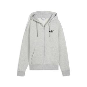 Женская толстовка с капюшоном ESS Small No. 1 Logo Comfort на молнии, PUMA