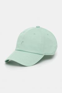 Хлопковая кепка с козырьком Peak Performance, зеленый