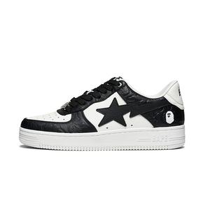 Кроссовки A BATHING APE Skateboarding Shoes Men Low-top, серый
