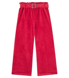 Вельветовые брюки из хлопка Лима Cozmo, Red Velvet