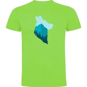 Футболка Kruskis Wolf, зеленый