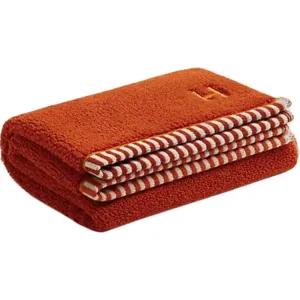 HERMES Полотенце ручное Terracotta Red 60*42cm