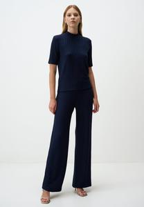 Футболка с принтом SHORT SLEEVE HALF TURTLENECK Jimmy Key, темно-синий