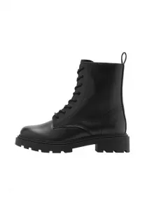 Детские ботильоны на шнуровке Mango Kids, Black