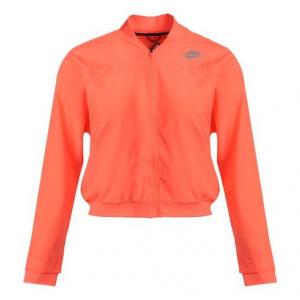 Футболка (WMNS) Nike Air Woven Quick Dry Reflective Logo Jacket 'Bright Orange' CZ9143-854