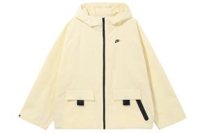 Nike Пуховик зимний женский бежево-желтый, Beige Yellow