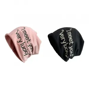 Унисекс шапка бини, Black+Pink