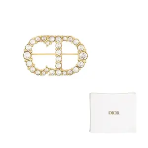 Брошь Women's DIOR, золотой