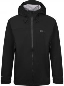 DLX Мужская дождевая куртка "Johannes Rainwear" черного цвета