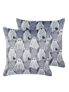 Декоративная подушка Beliani 2er Set Deko FANATE, цвет grau/weiß