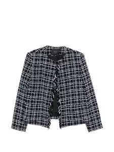 Твидовый жакет с бахромой Thelaurent, синий