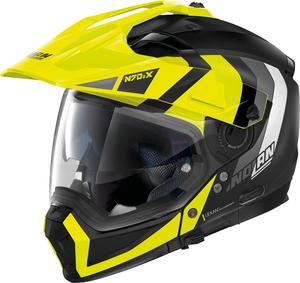 Шлем Nolan n70-2 x decurio n-com, Black/Yellow
