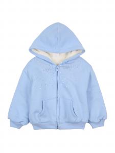 GAP Худи на молнии в светло-голубом цвете