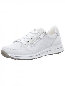 Ara Удобные туфли на шнуровке серебристого цвета