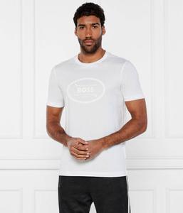 Логотип футболки наследие Regular fit Boss Green, белый