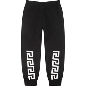 Детские вязаные спортивные штаны VERSACE, черный