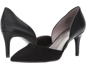 Туфли Bandolino Grenow D’Orsay Pump, цвет Black Reptile Synthetic/Faux Suede