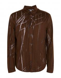 Рубашка John Varvatos, темно-коричневый