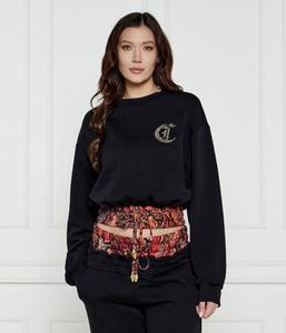 Свитер Cropped fit Just Cavalli, черный
