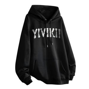 Унисекс свитшот YIVIKII, черный