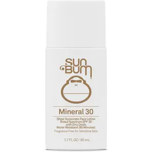 Минеральный жидкий солнцезащитный крем для лица SPF 30 Sun Bum, None