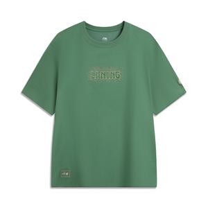 LINING Футболка GUGONG,LIANMINGKUAN Chinese Culture Series мужская Tree Green