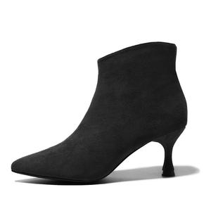 ZHR Ботильоны женские черные