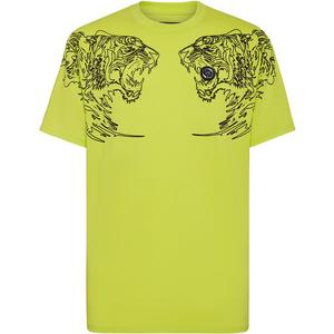 Футболка с тигром Plein Sport, желтый