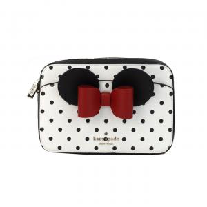 Сумка для фотоаппарата через плечо из ПВХ с принтом в горошек Disney Minnie Mouse Kate Spade