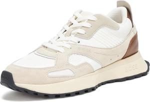 BOSS мужские кроссовки на шнуровке с цветными блоками Hugo Boss, Alabaster, Extra White