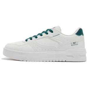 361° Нескользящие износостойкие низкие кроссовки для скейтбординга мужские, белые, зеленые