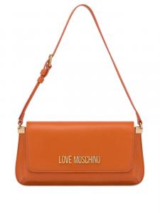 Love Moschino сумка на плечо с логотипом, оранжевый