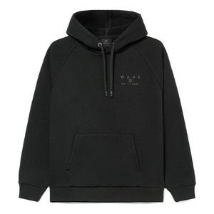 Худи Li-Ning Wade Series Logo Printing Stay Warm Loose Hoodie 'Black', черный