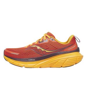Saucony Мужские кроссовки Guide 18 Cushioning Low Top, цвет оранжевый/желтый