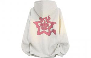 Толстовка Unisex Hooded Moderate Heavyweight ZIAREL, белый heather серый