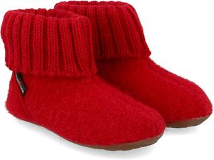 Детские высокие тапочки HAFLINGER, Red Rubin 11