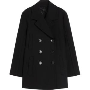 Двубортный блейзер MaxMara, черный